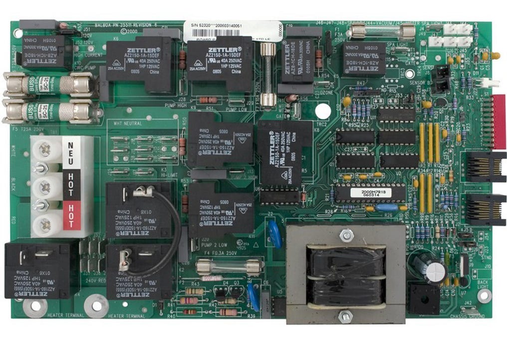 Balboa Circuit Board, 2000LE Syst. w/M7 Programming, 52320